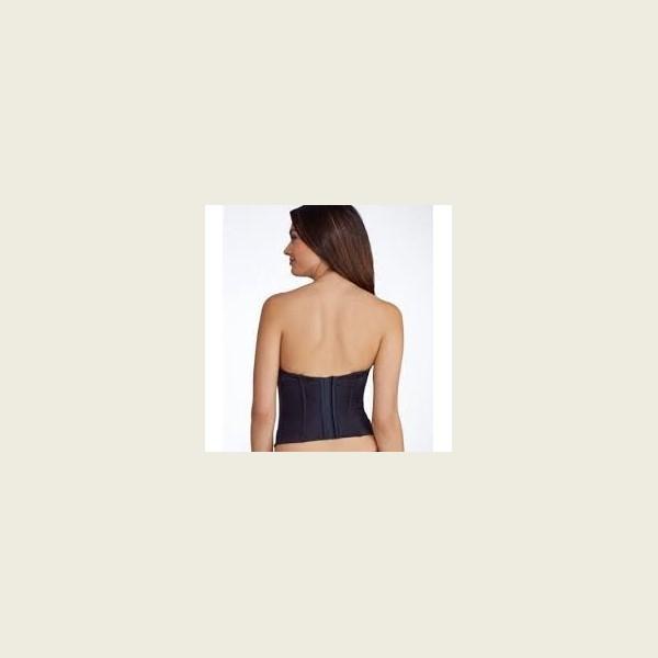 NWOT Maidenform 38D Firm Tummy-Control Lace-Diamond Bustier DM1022 Black 115931