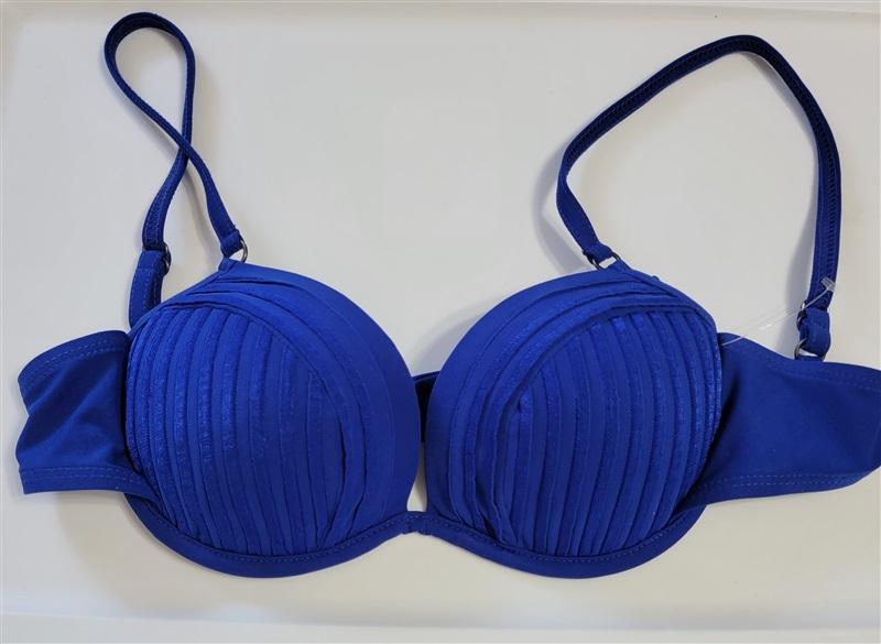 NWT Robin Piccone Kelly M Solid Underwired Bikini Swim Top #115933