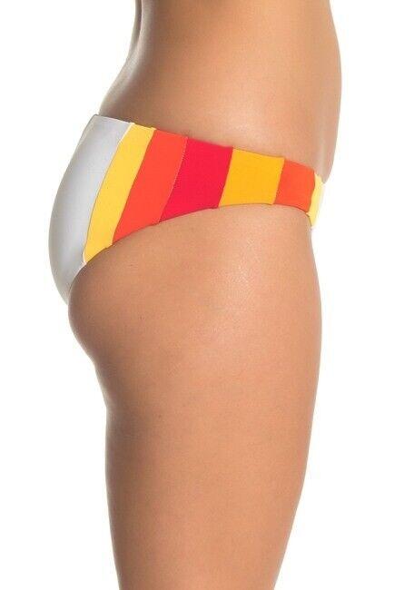 NWT Robin Piccone XS Casey Tequila Sunrise Bikini Bottoms 115951