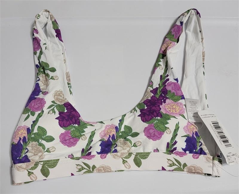 NWT Anthropologie Dippin' Daisy's XS IRIS Festival Scoop Bikini Top 115997