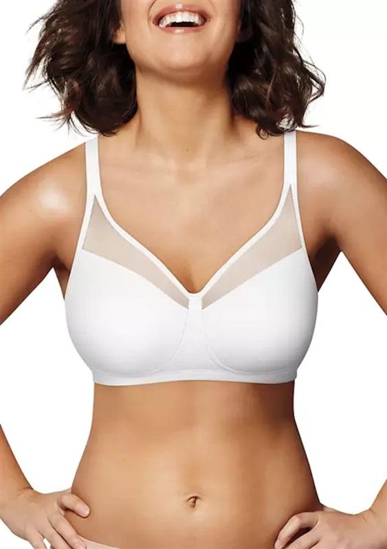 NWOT Playtex 18 Hour 42C Smoothing Minimizer Bra 4697 White 116027