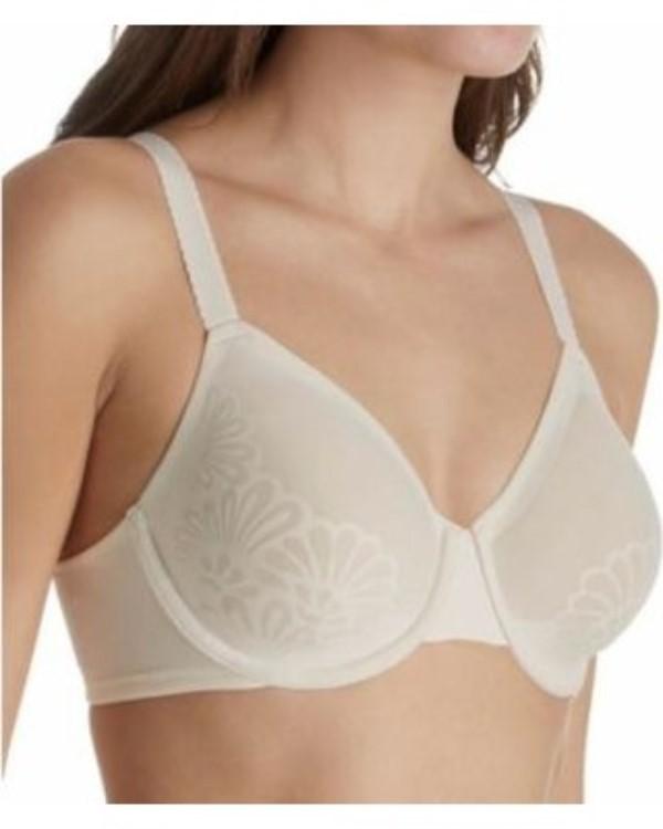 NWOT Bali 42B Beauty Lift Natural Lift Underwire Bra 6563 Ivory 116032