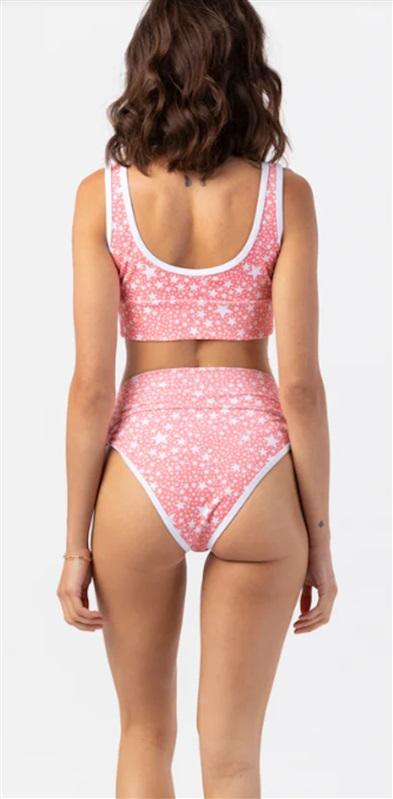 NWOT Lain Snow Tiare Hawaii XL Kiawah Bottoms Peach Stars 116065