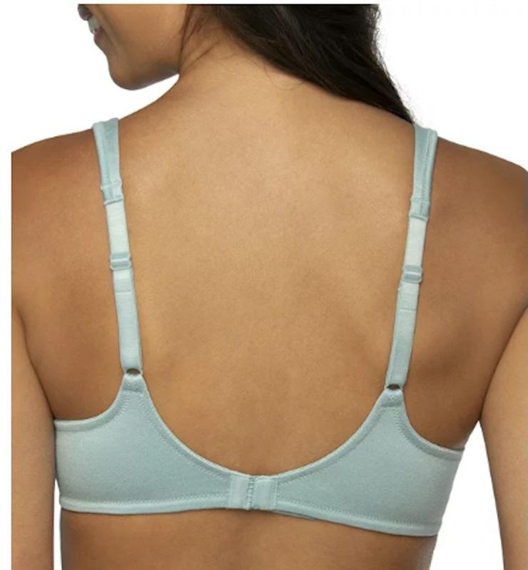 NWOT Vanity Fair 36D Body Shine Full-Coverage Underwire Bra 75298 Aqua 116091