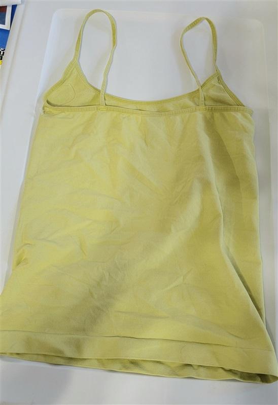 NWOT Last Tango OS Lime Green Scoop Neck Seamless Basic Camisole Top 116284