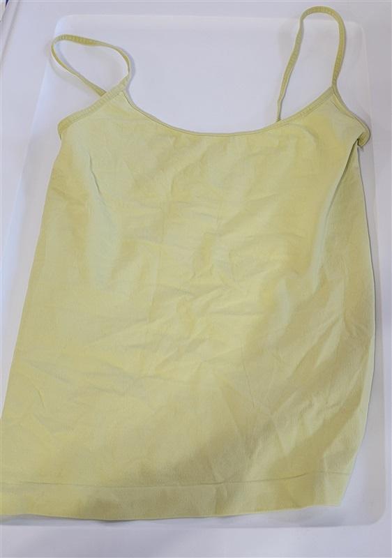 NWOT Last Tango OS Lime Green Scoop Neck Seamless Basic Camisole Top 116284