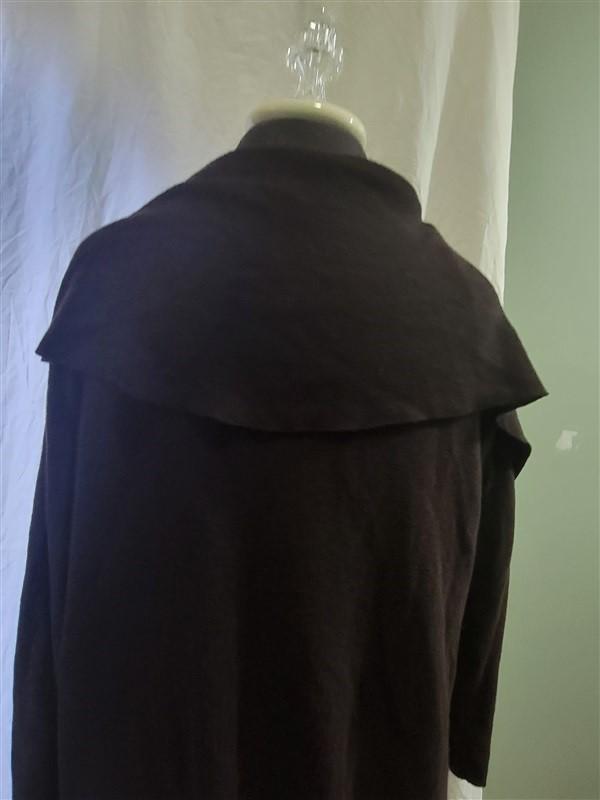 NWOT Eileen Fisher L Shawl Collar Brown Cardigan Sweater 116289