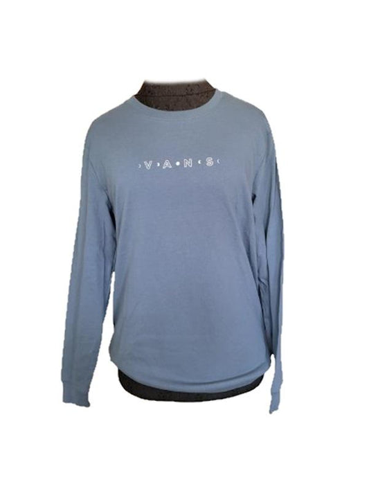 NWOT VANS M Moon Phases Blue LONG SLEEVE T-Shirt 116290