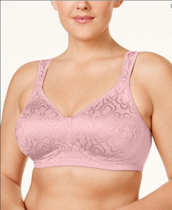 NWOT Playtex 38DDD 18 Hour Ultimate Lift and Support Bra 4745 Pink 116344