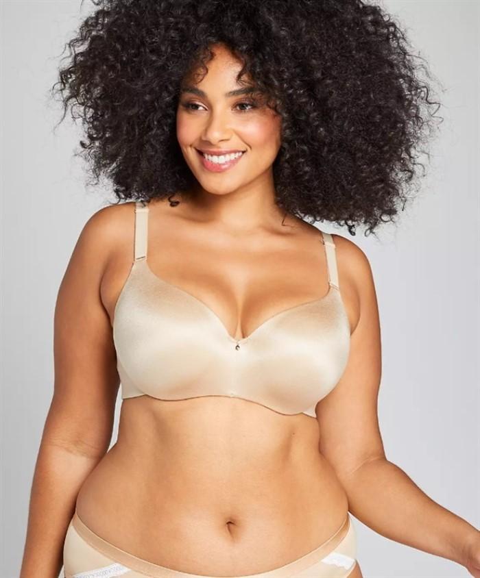 NWOTD Cacique 40F Invisible Backsmoother Lightly Lined Balconette Bra 116383
