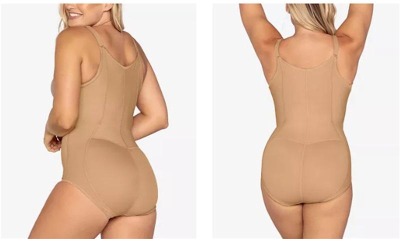NWT Leonisa M Firm Tummy-Control WYOB Power Slim Bodysuit Shaper 018478 116423