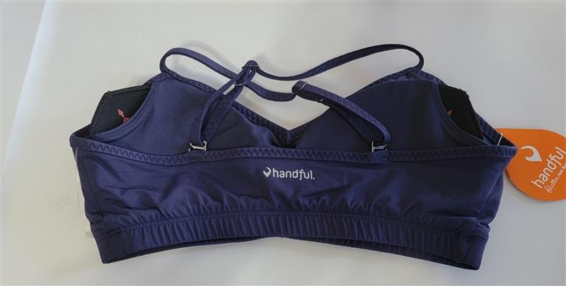 NWT Handful XS Adjustable Sports Bra Eclipse Blue 116495