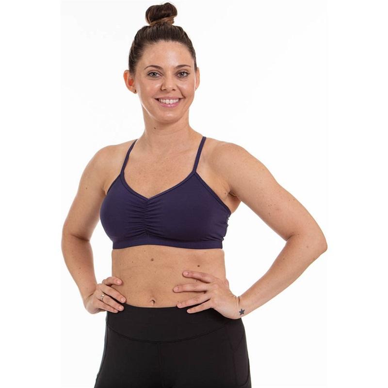 NWT Handful XS Adjustable Sports Bra Eclipse Blue 116495