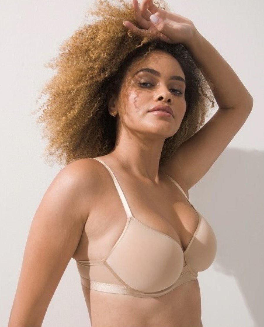 NWOT Soma 38DD Lightest Lift Smooth Perfect Coverage Bra Beige 116499