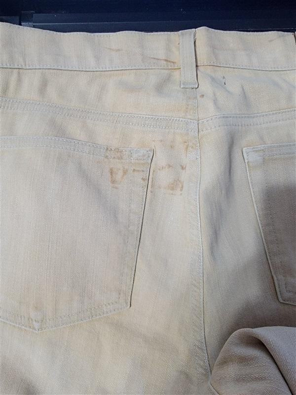 NWOT Ralph Lauren 30 Black Label Cigarette 105 Jeans Camel Tan $455 116513