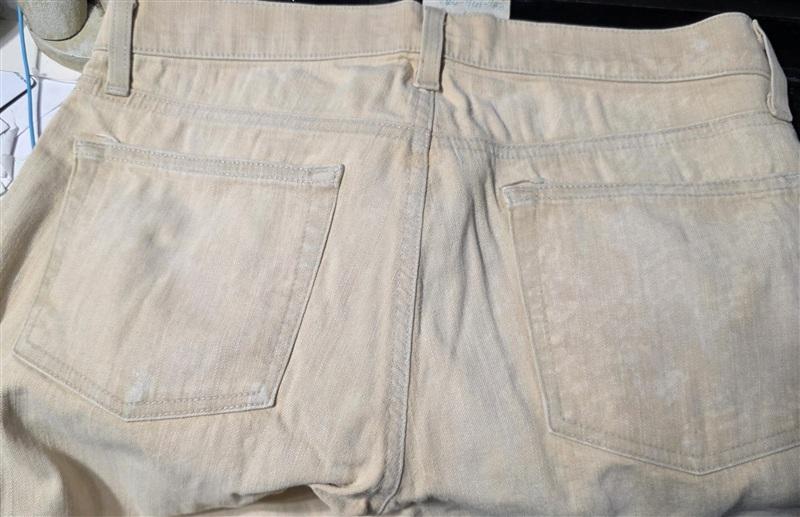 NWOT Ralph Lauren 30 Black Label Cigarette 105 Jeans Camel Tan $455 116513