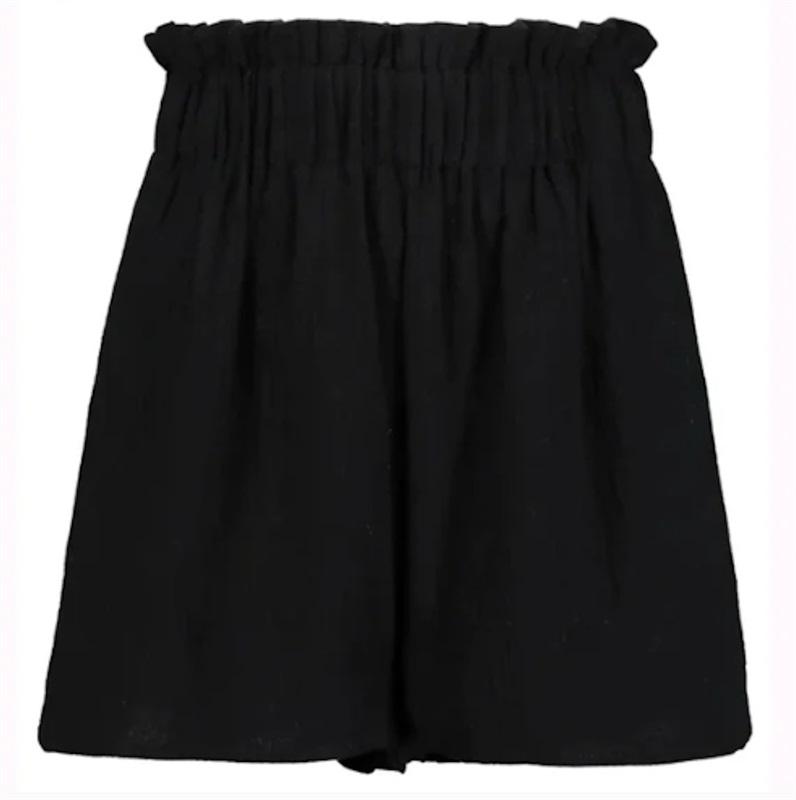 NWOT Bishop Young SM Gauze Shorts Black Pull On 116518