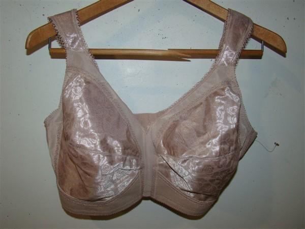 NWOT Playtex 42B 18 Hour Original Comfort Strap Wirefree Bra 4693 Taupe 116533