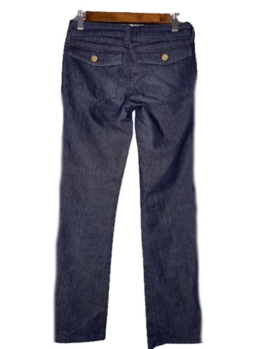 NWOTD Michael Kors Dark Wash Low Rise Flap Pocket Dark Jeans 116637