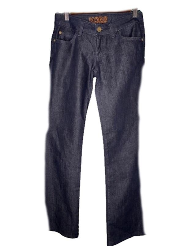 NWOTD Michael Kors Dark Wash Low Rise Flap Pocket Dark Jeans 116637