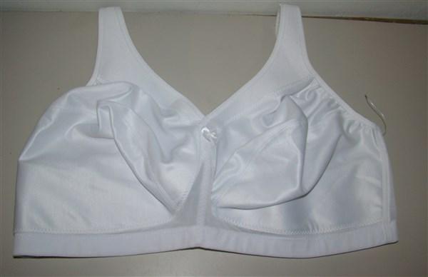 NWOT 46F Glamorise Magic Lift Active Support Bra 1102 White 116653