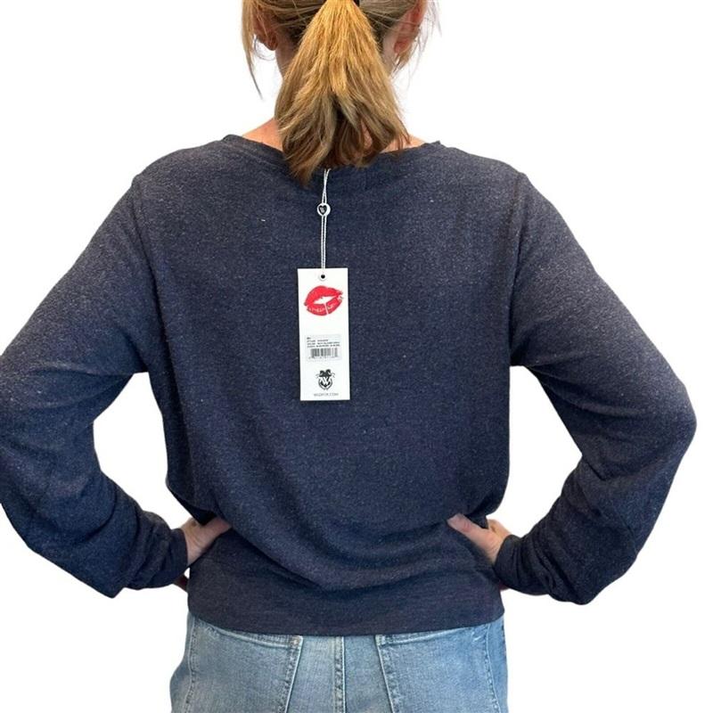 NWT Wildfox M Vote Yes On Three Day Weekends Sweatshirt 116680