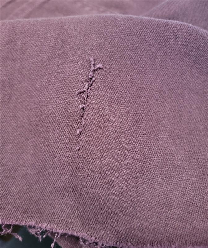 NWOT Modern American Sample 27 Jeans Savannah Denim Eggplant Purple 116690