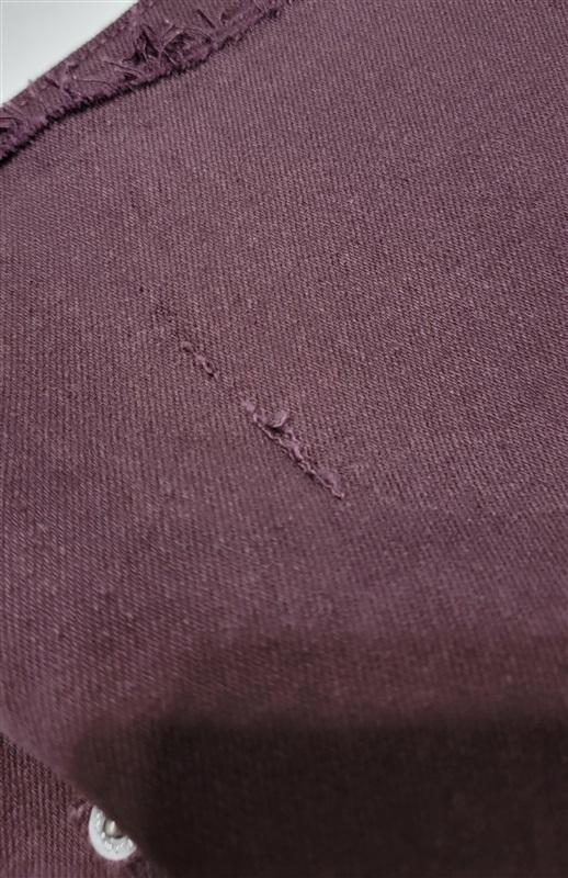 NWOT Modern American Sample 27 Jeans Savannah Denim Eggplant Purple 116690