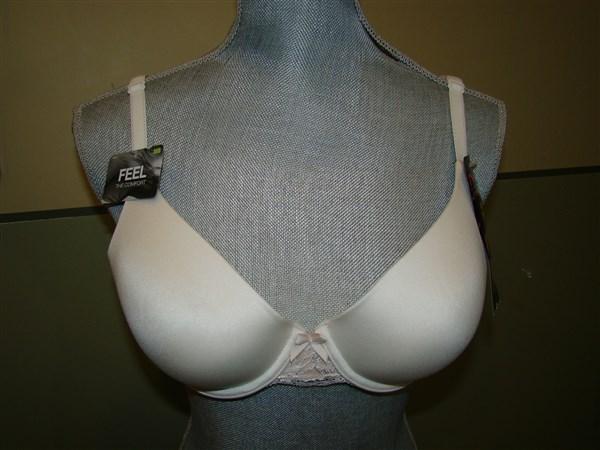 NWOT Maidenform 32A Comfort Devotion Embellished Demi Bra 9441 Beige 116712