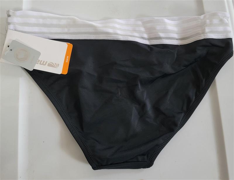 NWT Marika M Black Bikini Swimsuit Bottom 116722