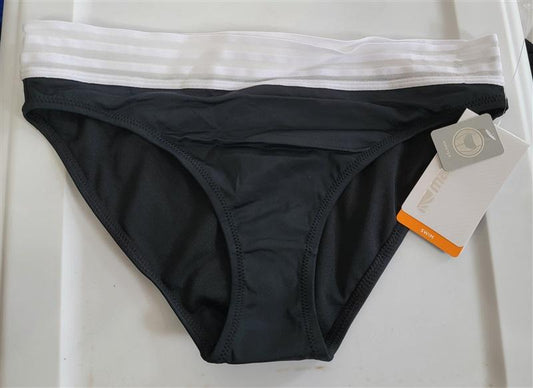 NWT Marika M Black Bikini Swimsuit Bottom 116722