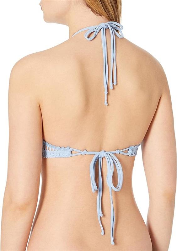 NWOT Robin Piccone Sophia XS Crochet Ladder Bikini Swim Top 116748