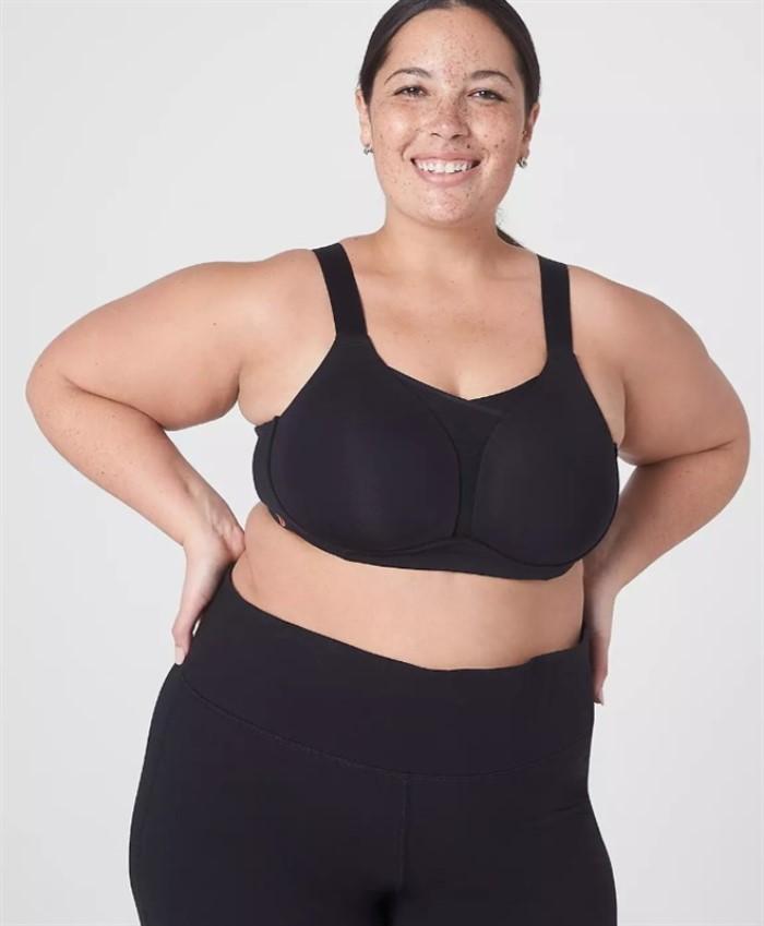 NWOT Lane Bryant LIVI 42D Active Medium-Impact Wicking Wireless Sport Bra 116773
