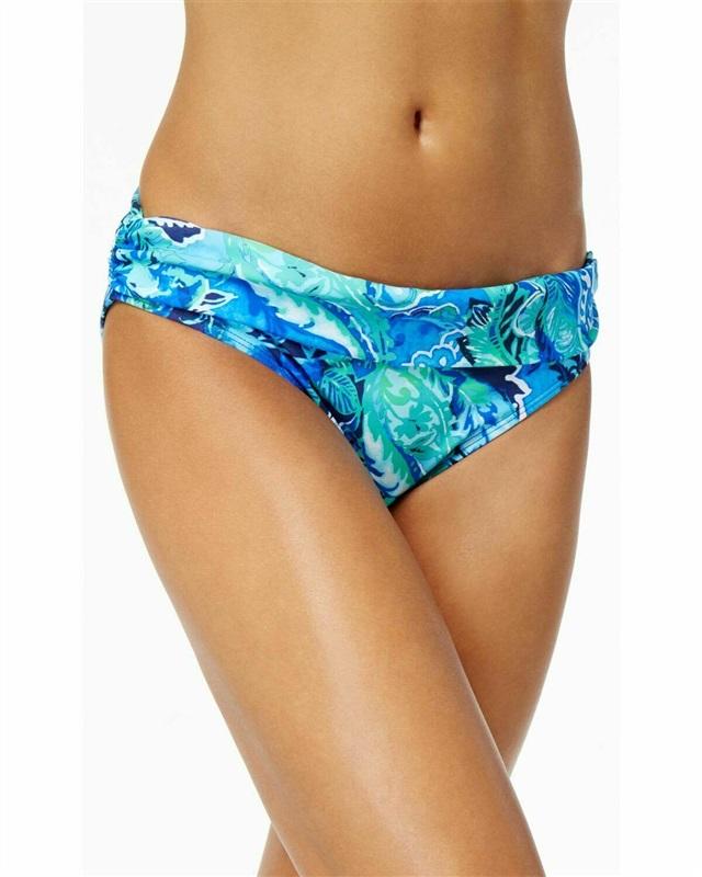 NWT Ralph Lauren 16 Exotic Paisley Banded Hipster Bikini Swim Bottom 116782