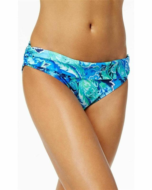 NWT Ralph Lauren 16 Exotic Paisley Banded Hipster Bikini Swim Bottom 116782