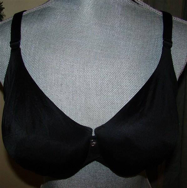 NWOT Cacique 38f Full coverage Unlined Bra Black #116811