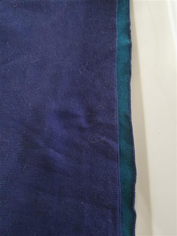 NWT Chico's Reversible Infinity Scarf Blue & Teal 116816