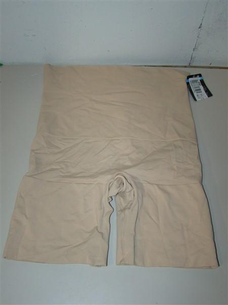 NWOT Maidenform M Control It Hi Waist Thigh Slimmer 12622 Beige 116844