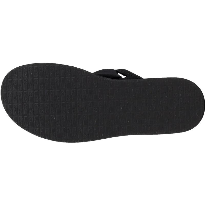 NWT Sanuk 9 Yoga Sling Cruz Slip on Slingback Flats Clogs Black 116866
