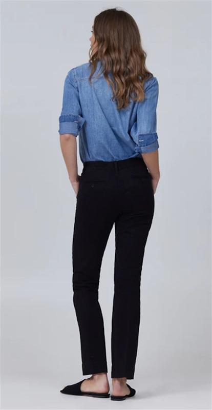 NWOT Lila Ryan 14 The Jenalyn Brushed Sateen Bootcut Trouser Blue 116890