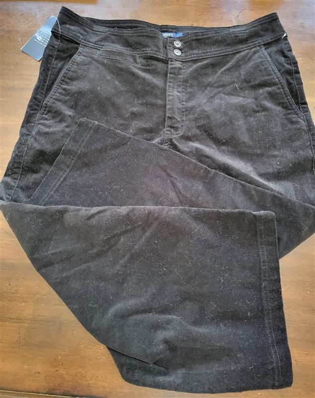 NWT Chaps 14 Pinwale Corduroy Cropped Pants 116891