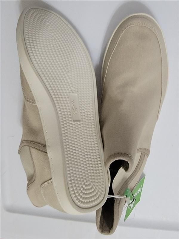 NWT Sanuk 7 PAIR O DICE MID BOOTS FOOTWEAR Beige Canvas 116905