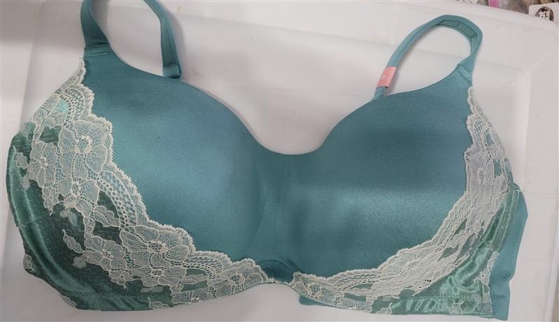 NWPT Cacique 40F Lightly Lined Full Wireless Smooth Lace Aqua 116938