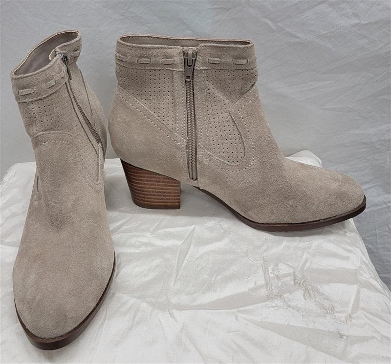 NWOT Market Spruce Caia 8 Ankle Boots Tan Suede 116973
