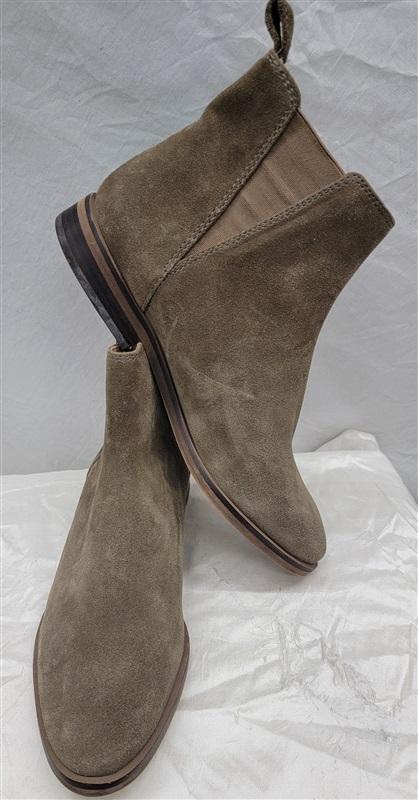 NWOT Lucky Brand Haylia 8.5 Brown Suede Ankle Boots 116982