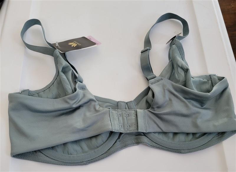NWT Wacoal 36D Elevated Allure Full Figure Underwire Bra 855336 Green 116995
