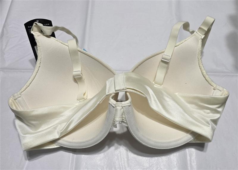 NWOT Maidenform 34D Natural Boost Bra 9428 IVORY Push up 117012