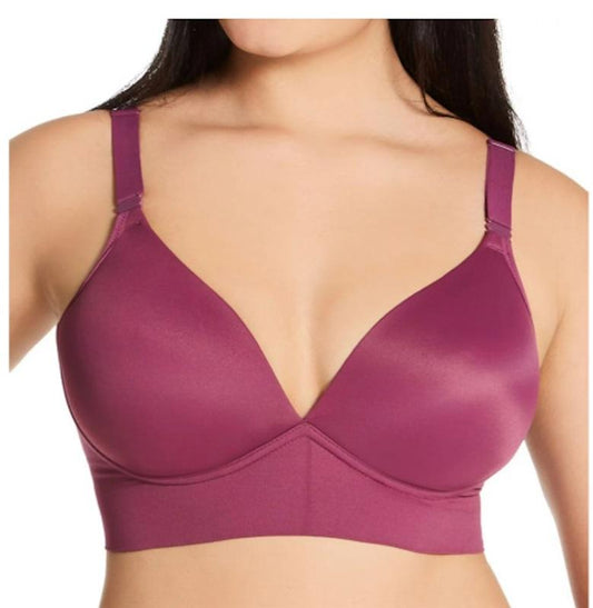 NWOT Warners 34C Elements of Bliss Wire-Free Bra RM3741A Purple 117014