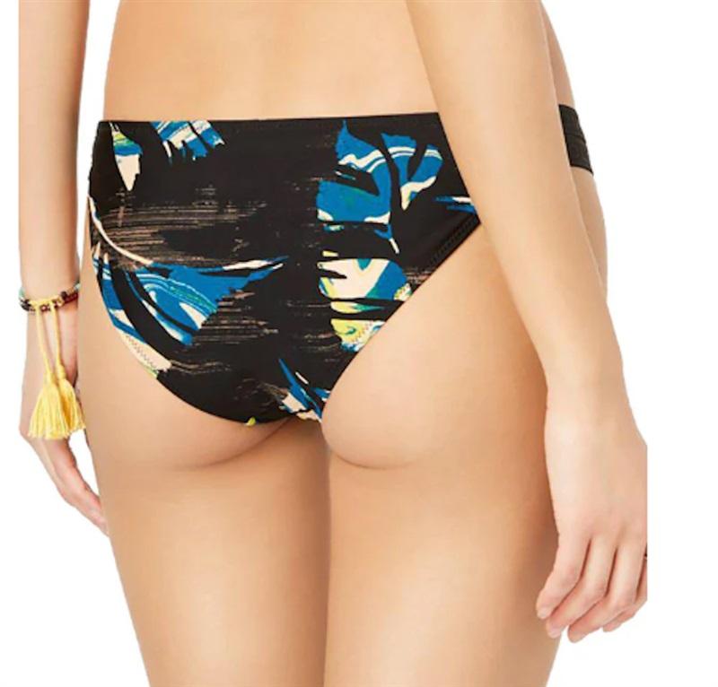 NWOT Volcom S VOLCOM Sample LOST MARBLES CUTOUT CHEEKY BIKINI BOTTOM 117113