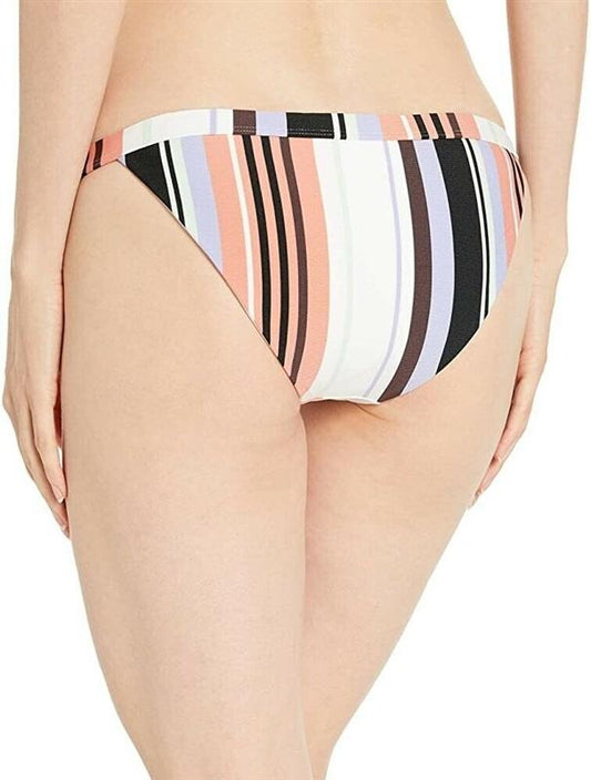 NWOT Volcom 16W Stripe Tease Swimsuit Striped Bikini Bottoms 117124